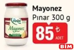 PINAR MAYONEZ 300 G fiyat ve kampanya bilgisi